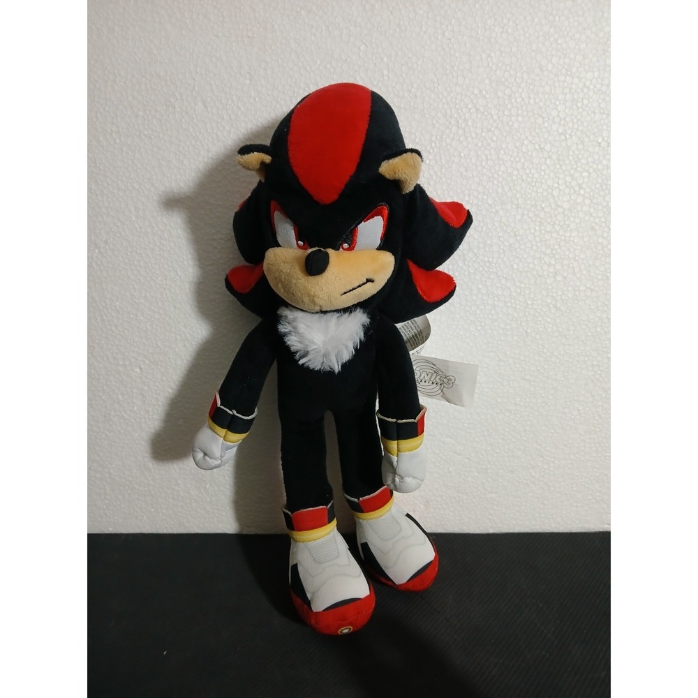 SEGA Shadow the Hedgehog Sonic 8" Plush Video Game Stuffed Figure